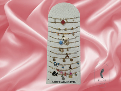 Pulseiras em aço