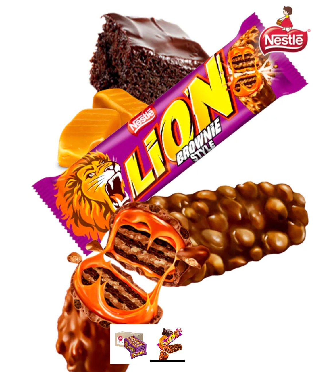 Lion Brownie