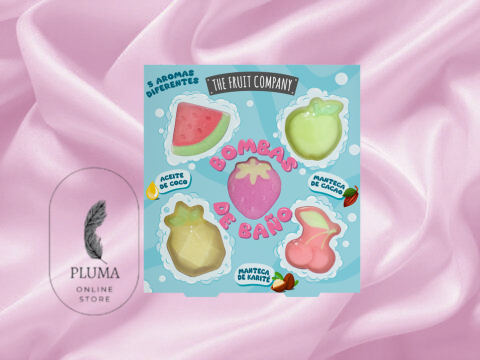 Pack bombas de banho - The Fruit Company