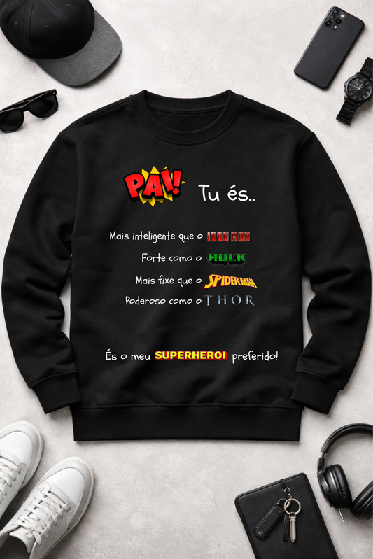 Tshirt Pai Superheroi