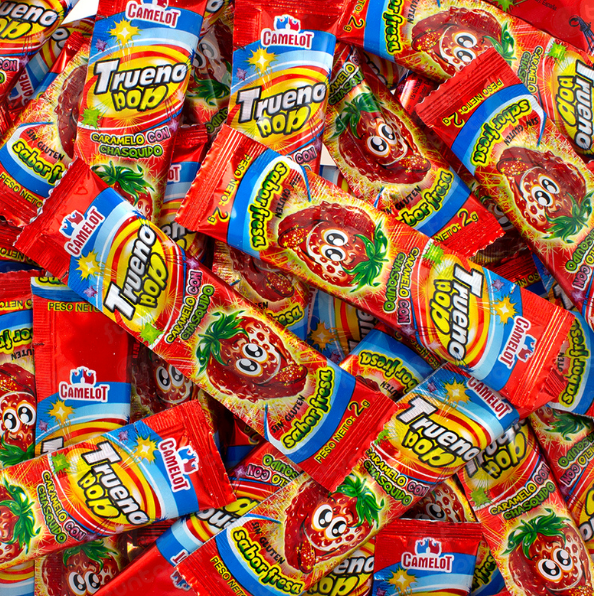 Estalitos de Morango